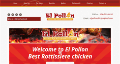 Desktop Screenshot of elpollonchicken.com